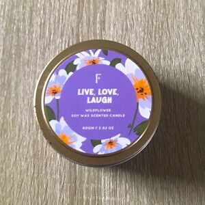 NEW … FOLKESSENCE “Wildflower” Candle